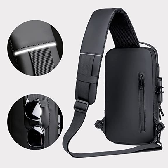 🔥 Premium Anti-Theft USB Charging Shoulder Bag